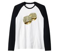 Dallas Texas 90s Vintage Throwback Streetwear Badass Camiseta Manga Raglan