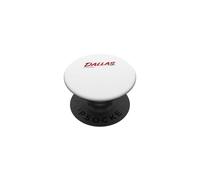 Dallas Texas Distressed Weathered Vintage Streetwear Style PopSockets PopGrip Adhesivo