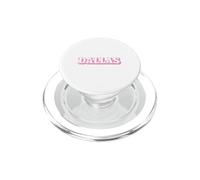 Dallas Texas Pink Cowgirl Vibe Vintage Inspired Girly Pretty PopSockets PopGrip para MagSafe