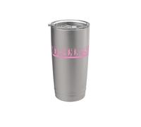 Dallas Texas Pink Cowgirl Vibe Vintage Inspired Girly Pretty Vaso térmico de acero inoxidable de doble pared