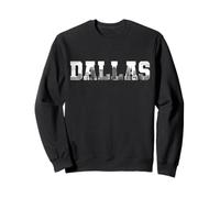 Dallas Texas Vintage Skyline USA América Sudadera