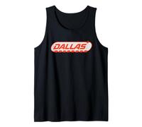 Dallas y2k Texas Vintage Inspired 90s Gen Z Frutiger Vibes Camiseta sin Mangas