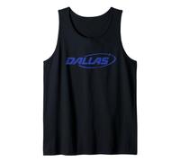Dallas y2k Texas Vintage Inspired 90s Gen Z Frutiger Vibes Camiseta sin Mangas