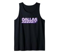 Dallas y2k Texas Vintage Inspired 90s Gen Z Frutiger Vibes Camiseta sin Mangas