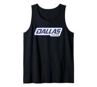 Dallas y2k Texas Vintage Inspired 90s Gen Z Frutiger Vibes Camiseta sin Mangas