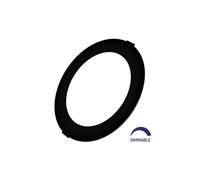 Dalle LED regulable 18W 3000K 1800lm Negro IP40