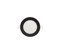 Dalle LED regulable 6W 4200K 270lm Negro IP20
