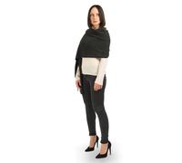 Dalle Piane Cashmere - 100 % cachemira estola Wrap - Fabricado en Italia - Chal de gran tamaño (24 x 81 pulgadas) - Regalo de lujo perfecto, Antracita, Talla única