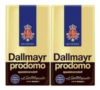 Dallmayr Gourmet Coffee, Prodomo (Ground), 17.6-Ounce Vacuum Packs (Pack of 2)