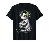 Dálmata Axolotl Gamer Videojuegos Kawaii Niños Niñas Niños Camiseta