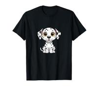 Dálmata Lindo - Perro de Dibujos Animados con Ojos Grandes Camiseta