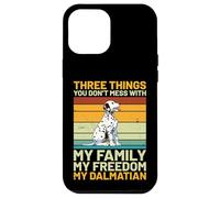 Dálmata Vintage Retro - Tres Cosas con Las Que no te metes Carcasa para iPhone 12 Pro MAX