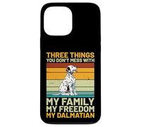 Dálmata Vintage Retro - Tres Cosas con Las Que no te metes Carcasa para iPhone 13 Pro MAX
