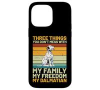 Dálmata Vintage Retro - Tres Cosas con Las Que no te metes Carcasa para iPhone 14 Pro MAX