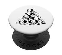 Dálmatas durmientes - Lindo cachorro dálmata amante de los perros PopSockets PopGrip Adhesivo