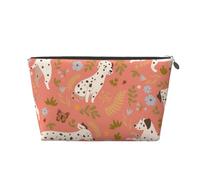 Dálmatas Jugando, Bolsa de artículos de tocador Bolsa de Maquillaje Bolsa de cosméticos Bolsa de artículos de tocador de Viaje portátil