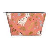 Dálmatas Jugando, Bolsa de artículos de tocador Bolsa de Maquillaje Bolsa de cosméticos Bolsa de artículos de tocador de Viaje portátil