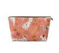 Dálmatas Jugando, Bolsa de Maquillaje Bolsa de cosméticos Bolsa de artículos de tocador de Viaje portátil Bolsa de artículos de tocador