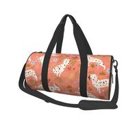 Dálmatas Jugando, Bolsa de Viaje de Gran Capacidad, Bolso Redondo, Bolsa de Viaje Deportiva, Bolsa de Mano, Bolsa de Fitness
