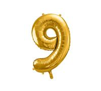 DaLoKu Globo de 86 cm, XXL, para cumpleaños, año nuevo, decoración de fiesta, color dorado