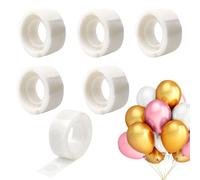 DALOMGZL - Puntos adhesivos extraíbles para globos, puntos adhesivos de doble cara para fiestas de cumpleaños, bodas, decoraciones de Navidad y manualidades de álbumes de recortes (600 unidades)