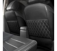 DALUJIE 2 Piezas Protector Asiento Coche Respaldo para Audi SQ8 2019 2020 2021 2022 2023 2024, Cuero Protector Respaldo Asiento Coche Antisuciedad Antipatadas Almohadilla,A- Sport Seats