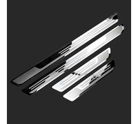 DALUJIE Acero Inoxidable Protector Umbral Puerta Coche para KIA Niro 2017-2024, DecoracióN para Estribos Pegatinas Protector Umbral Puerta 4 Piezas