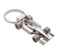DALUJIE Llavero de Coche para Mercedes Benz GLC Coupe C254 2024, Llavero metálico Llavero Personalizado Llavero automovilismo reemplazo de Llavero de Coche,Silver