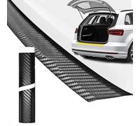 DALUJIE Protector Paragolpes Trasero para Renault Grand Scénic 4 (IV) R9 I 2016-2024, Carbono Fibra Protector Puerta Umbral Protector de Parachoques Autoadhesivo para el Maletero,104cm