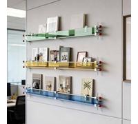 Dalumian Revistero acrílico, Paquete de 3 Soportes para revistas y folletos, Organizador de Almacenamiento Flotante, estanterías Colgantes para Documentos, folletos, Archivos y cómics(A,106CM)