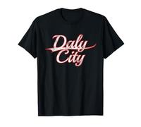 DALY City California San Francisco Vintage Varsity Camiseta
