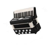 DALYNN Modelo De Acordeón En Miniatura Mini Instrumento Musical Ornamento Modelo Negro Musical Instrumento Miniatura