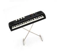 DALYNN Modelo De Órgano Electrónico En Miniatura, Mini Instrumento Musical 1/12, Los Accesorios No Se Pueden Pagar Musical Instrumento Miniatura (Size : 9cm)