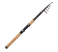 DAM Backbone II Tele, Cañas de Pescar, Cañas Spinning, Pesca Todo Terreno, Unisex, Negro, 2.40m/30-80g