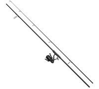 DAM Charger Carp 10FD Combo, Caña y Carrete de Pescar Carpas de Agua Dulce, Fuerte Ligero y Versátil, Negro y Gris, Caña 3.04m Moderadamente Rápida, Carrete Tamaño 5000