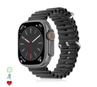 Dam Electronics DT8 Ultra Bluetooth 49mm Pantalla 2.0" HR IP67 Correa Sea Band Widgets Salud