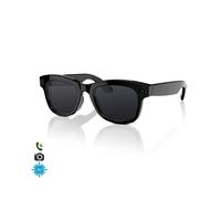 DAM Gafas inteligentes M01 PRO, cámara con flash integrada de 8 MPX, control de música, inteligencia artificial, traducción de +100 idiomas en tiempo real. Negro