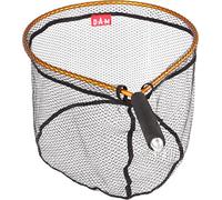 DAM Magno Fly Net - Red de Pesca Ligera de Aluminio con Malla engomada y Clip magnético - Ideal para la Captura y Suelta de truchas, tímalos y Pesca con Mosca