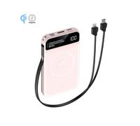 DAM Powerbank 10.000mAh con carga inalámbrica de 5W.