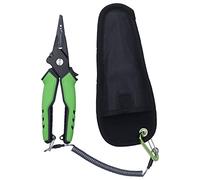 Dam Skerisi Alicates de Pesca multifuncionales, Cortador de línea de Pescado de aleación de Aluminio y removedor de anzuelos, Cuerda de Mano de Alta Elasticidad con Superficie Anti,