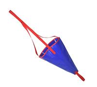 Dam Skerisi Ancla de mar de calcetín de Deriva de PVC, de Freno de mar Resistente con Cuerda de tracción y Bola Flotante de boya, Tela Resistente a desgarros para Pesca en Canoa, diseño (Azul)