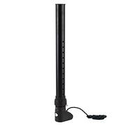 Dam Skerisi Extensión de mástil para Windsurf, Extensor Ajustable de aleación de Aluminio de 0 a 35 cm con Adaptador de Montaje en Base y Cuerda de Nylon de 1,8 m para mástiles Gruesos SDM,