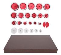 Dam Skerisi Juego de troqueles para máquina de prensado de cajas de reloj de aleación de aluminio, troqueles de prensado para tapas traseras de reloj destinados a máquinas de tapado,