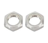 Dam Skerisi Tuerca de piñón de Motor fueraborda autoblocante de 2 Piezas 90185 22043, Piezas de Repuesto de Motor de Barco, Tuerca de Bloqueo de aleación de Aluminio para Motor fueraborda