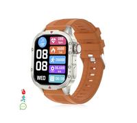 DAM Smartwatch B04 con llamadas BT, notificaciones push. Monitor deportivo y de salud. Corona multifunción.. Naranja Variante única