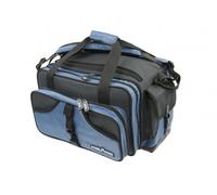 DAM Steelpower Blue Bolso Pilker 18 Tubos 2 Cajas Bolsa de Accesorios Cebos