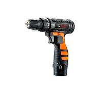 DAM Taladro eléctrico inalámbrico de doble velocidad con 15 NM y batería de 12V 1300mAh.. Naranja