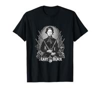 Dama en Negro Guerra Civil Viuda Haunting American Legend Camiseta