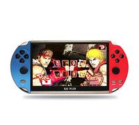 Damaila Consola de videojuegos portátil Consola de juegos portátil 16GB 7 pulgadas Consola de juegos 10000 incorporada