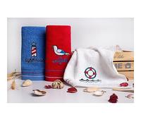 Damaloo Juego de 3 Toallas Pequeñas de 30x50cm de Algodón - Para Manos y Rostro - Toallas de Invitados 50x30 - Esponjosa Facial - Juego para WC Pequeño